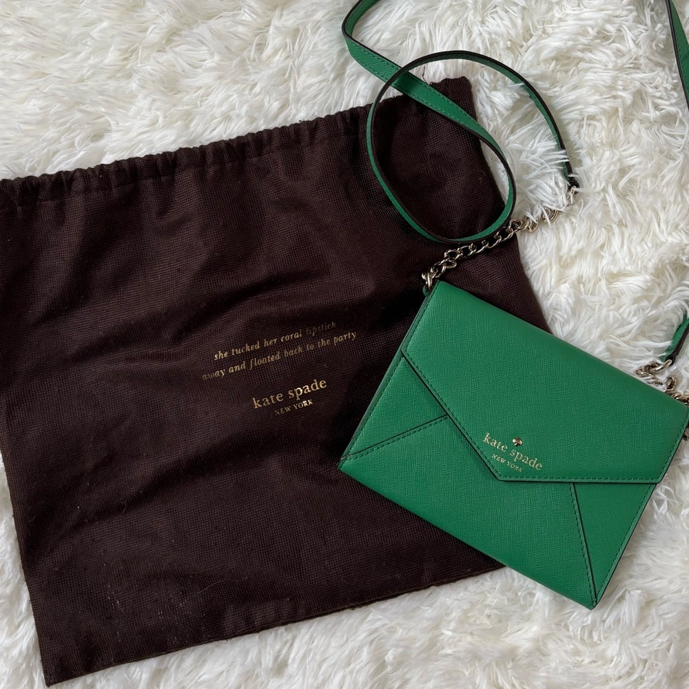 Kate Spade Cedar Street Envelope Mini Leather Crossbody